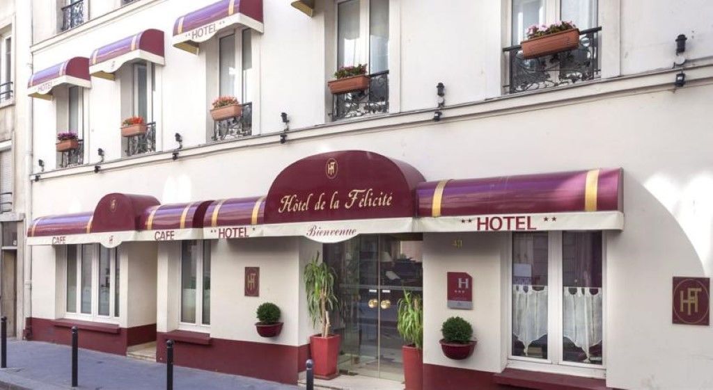 Hotel De La Felicite Paris Dış mekan fotoğraf