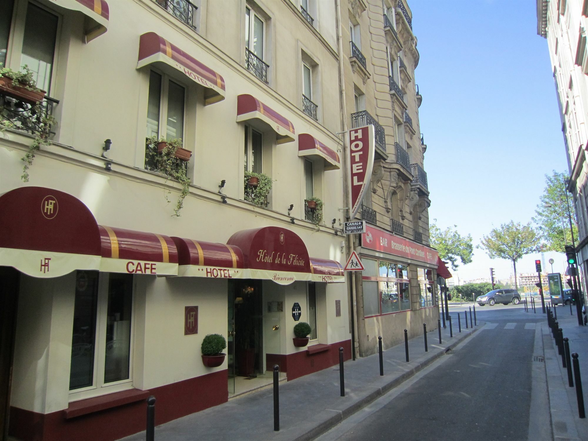 Hotel De La Felicite Paris Dış mekan fotoğraf